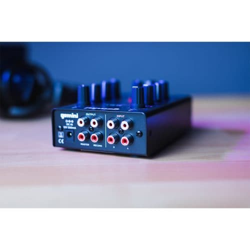 Gemini MM1 2Channel Pocket Sized DJ Mixer