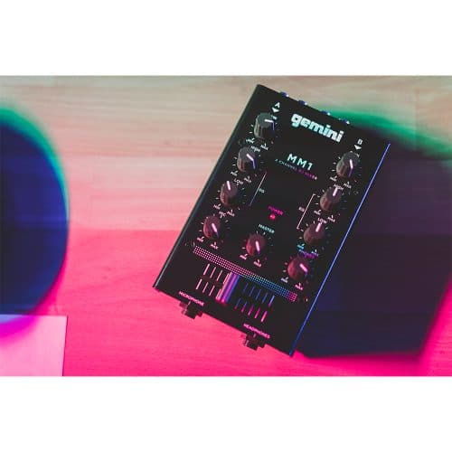 Gemini MM1 2Channel Pocket Sized DJ Mixer