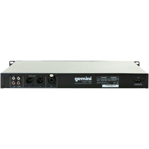 Gemini CDMP1500 DJ CD Media Player with USB