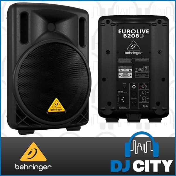 Behringer B208D 8" PA Powered Speaker 200W