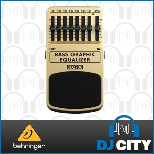 Behringer BEQ700 Bass Graphic Equalizer Pedal