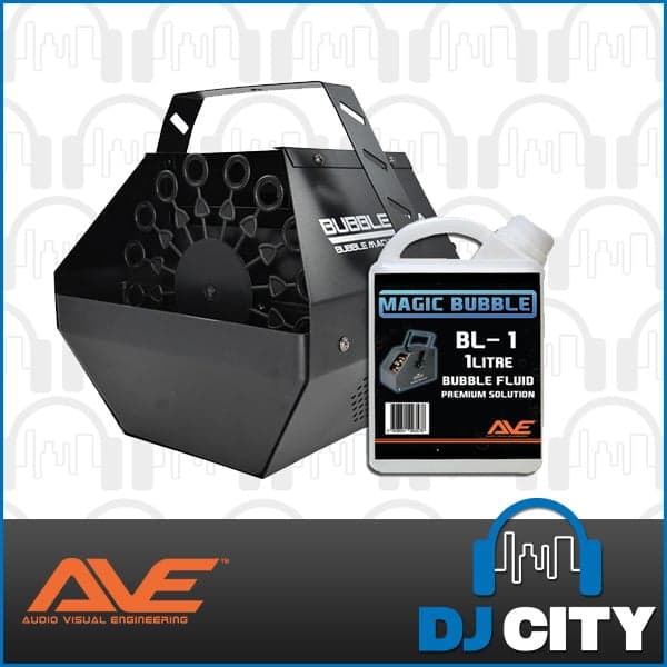 AVE Bubble Machine Package with Fluid - DJ City