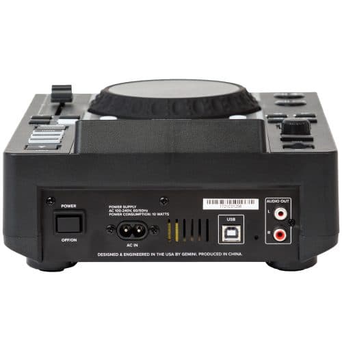 Gemini MDJ600 Professional DJ Deck CD/Media Player