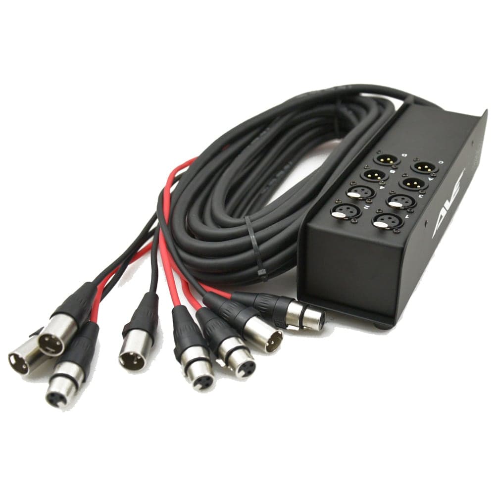 AVE Multicore0810 Stage Box and Snake 10m