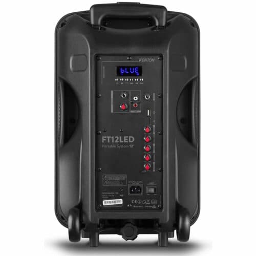 Fenton FT12LED Active Speaker 12 Inch 700W with LEDs