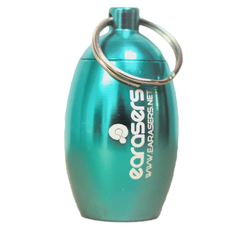 EARasers Canister Aqua