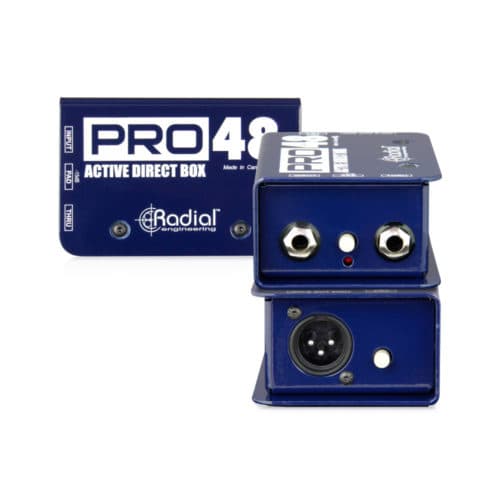 Radial PRO48 Active Direct Box for Guitars & Bass