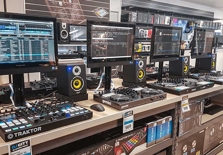 DJ City Shop for DJ Gear