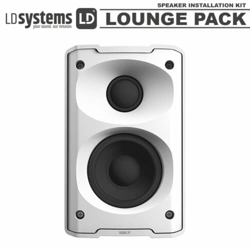 LD Systems Lounge Pack Audio Installation Kit for Venues