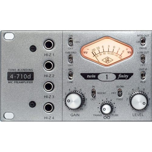 Universal Audio 4710d 4 Channel ToneBlending Mic Preamp