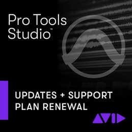 Avid Pro Tools Studio Annual Updates + Support Renewal - Perpetual
