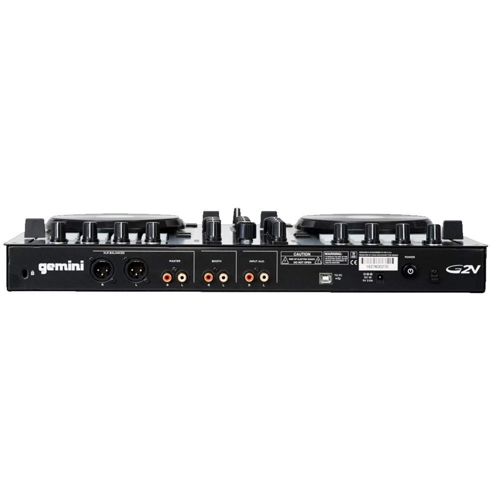 Gemini G2V DJ Controller 2 Channel DJ City