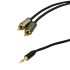 Connex YRCJ3S Pro Y-Split 3.5mm Jack to RCA
