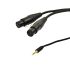Connex YXFJ3S Pro Y-Split 3.5mm Jack to XLR