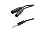 Connex YXMJ6S Pro Y-Split 6.3mm Jack to XLR
