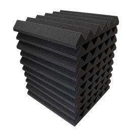 Soundproof Foam Panel AVE ISOWAVE 10 Pack - Charcoal