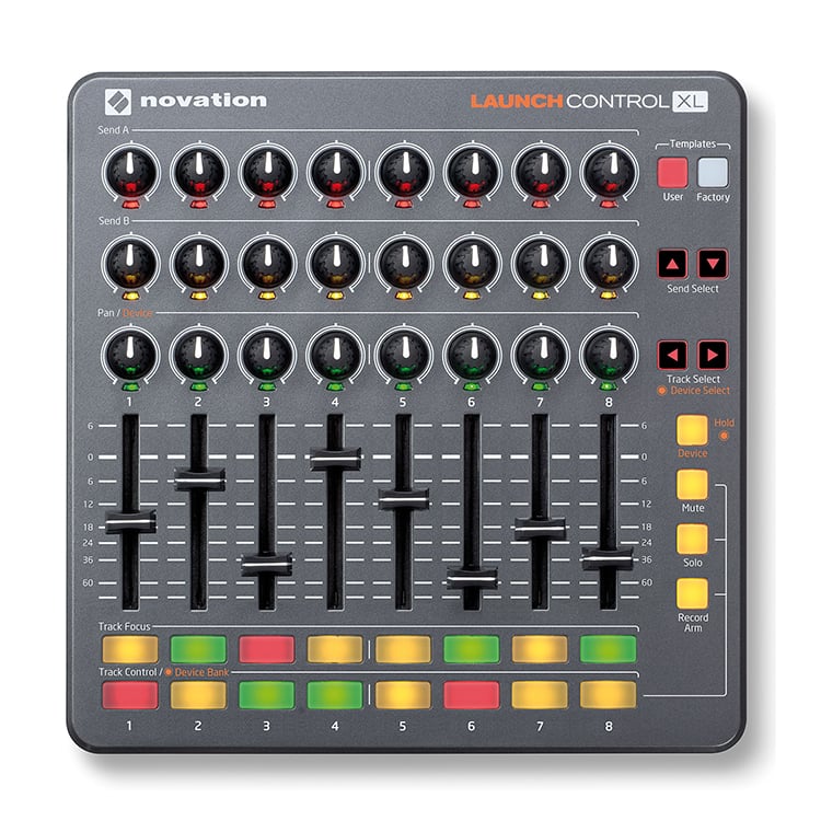 Novation Launch Control XL MIDI Control Surface for Ableton DJ City