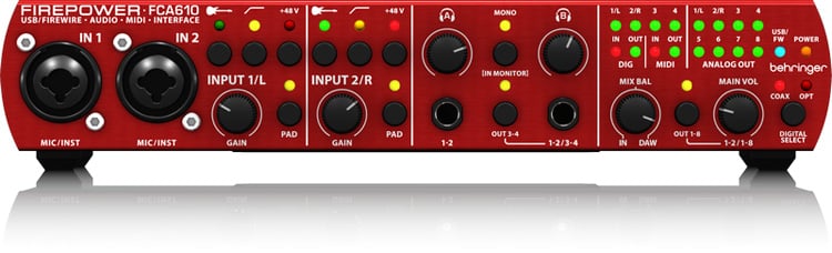 behringer uca202 audio interface for microphones