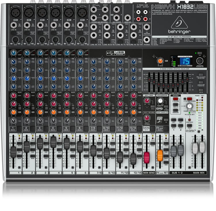 mixxx 2.0 not recognizing my behringer x120 sound