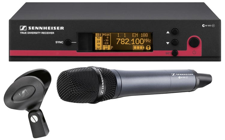 Sennheiser EW100-935 G3-1G8 Wireless Handheld Microphone Set - DJ City
