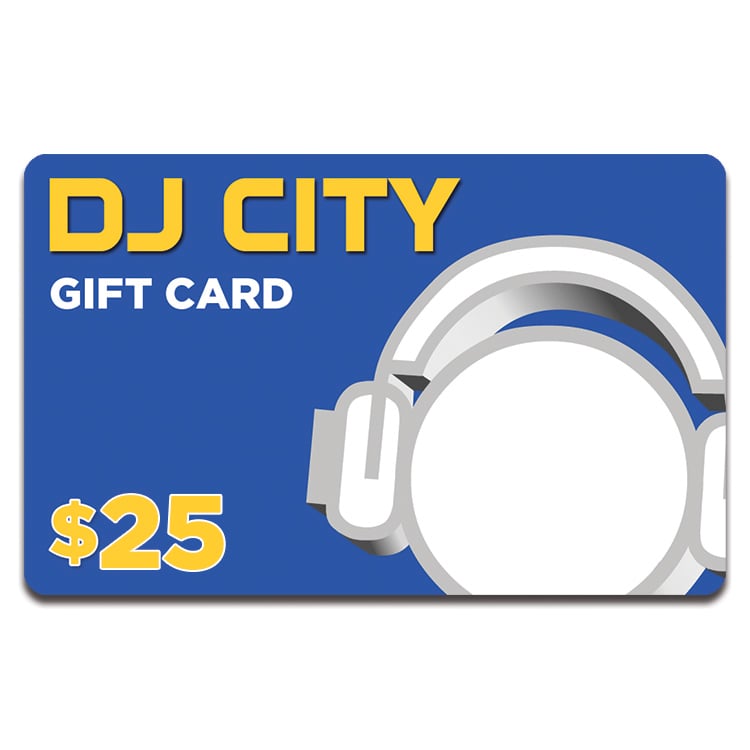 DJ City Gift Card 25 DJ City