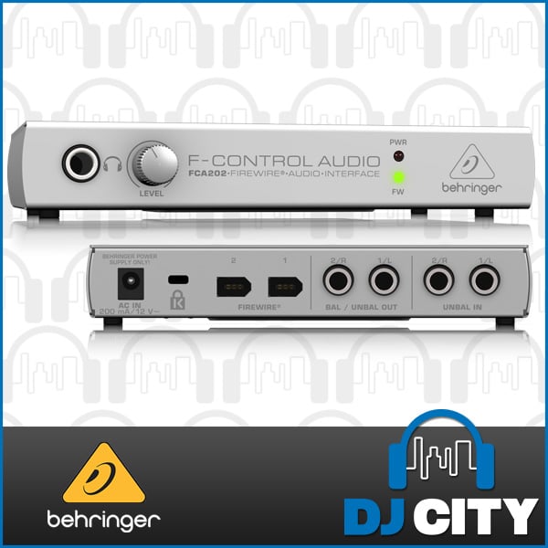 f-control fca202 audio FCA202 eBay Sound Card  External  Behringer  DJCITY