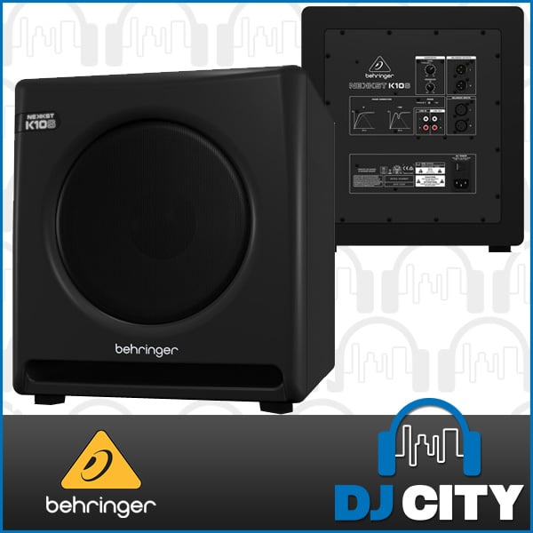 Behringer K10 Studio Monitor Subwoofer 10 Inch DJ City