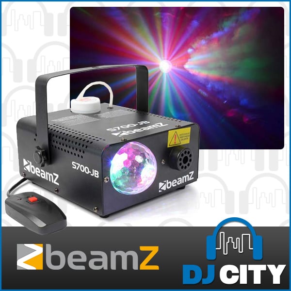 Beamz S700JB Smoke Machine with LED Jelly Ball 700W DJ City