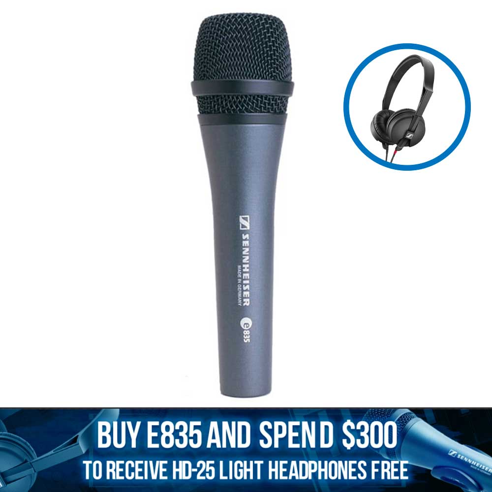 Sennheiser E835 Dynamic Vocal Microphone DJ City