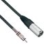 Connex XMRC-3 Pro XLR Male to RCA Male 3m
