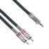 Connex RCJS-1T Pro RCA to Jack Aux Cable 1.5m