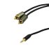 Connex CP-RCJS1 Pro RCA to Jack Aux Cable 1m