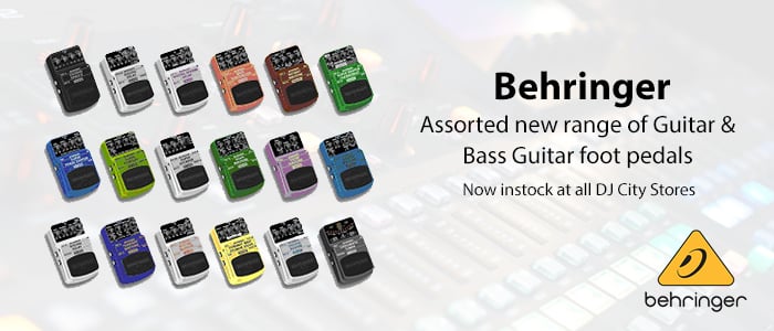 behringer guitar effects pedals