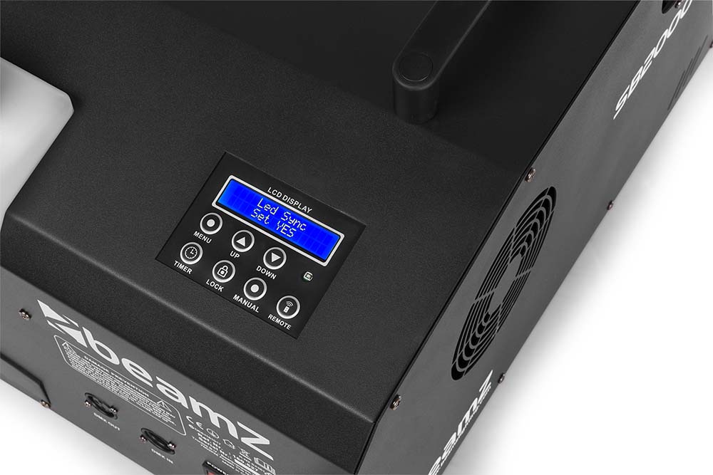Beamz SB2000-LED Smoke & Bubble Machine with LED Wash - Image 8