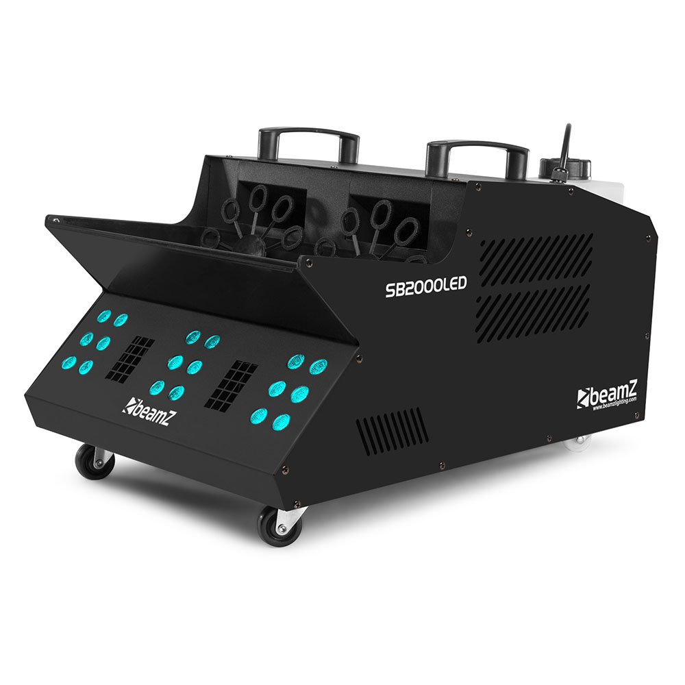 Beamz SB2000-LED Smoke & Bubble Machine with LED Wash - Image 4