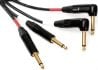 Mogami Gold KEY S10R Stereo TS to TS Cable (10ft)