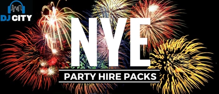 new years eve party hire packs