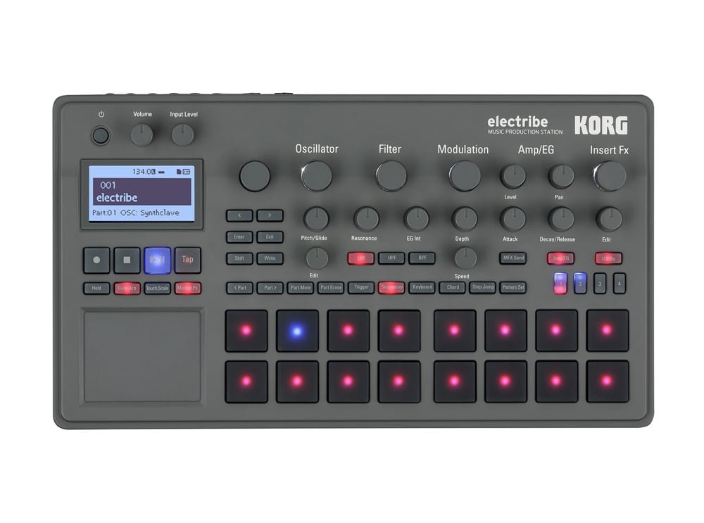 Electribe 2 Music Production Station, Synthesizer, Sequencer, Drum Machine