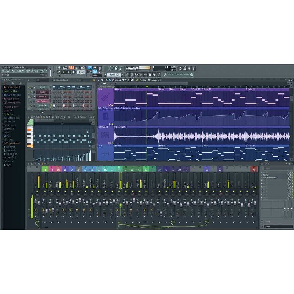 FL Studio Producer Edition 20 6 Music Production Software FL Studio Producer Edition 20 6 Music Production Software