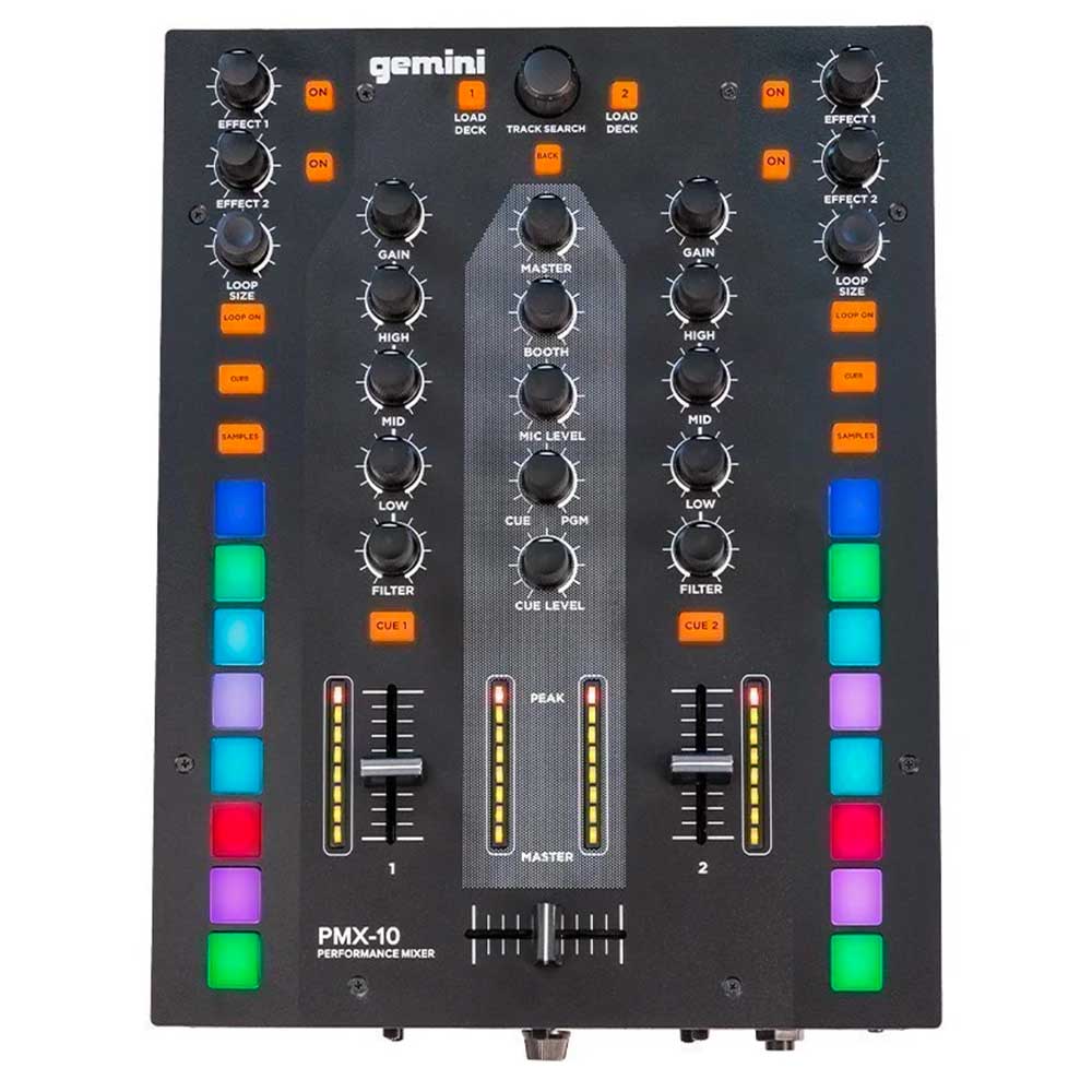 Gemini PMX10 2Channel Mixer and DJ Controller DJ City