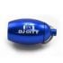 EARasers Canister Blue Key Chain Carry Case
