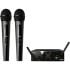 AKG WMSS40D Mini Dual Wireless Handheld Microphone System - Band A/C