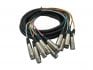 Connex XLR8X85M 8 Channel Multicore Cable XLR to XLR 5m