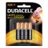Duracell AAA4 Coppertop Alkaline Batteries 1.5V - 4 Pack