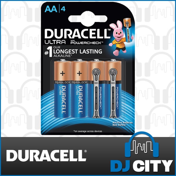 Genunie 4x Duracell Ultra AA Alkaline Long Life Batteries AA4 Australian Dealer 5000394003682