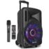 Fenton FT12LED Active Speaker 12 Inch 700W with LEDs