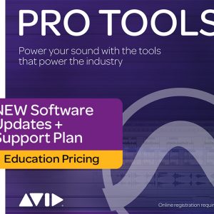 Avid Pro Tools Upgrade and Support Plan Education Edition