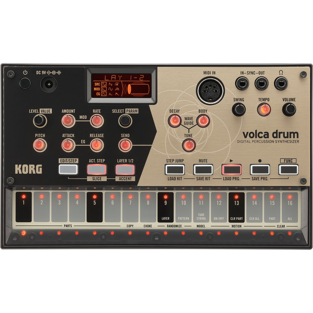 Korg Volca Drum Digital Percussion Synthesizer