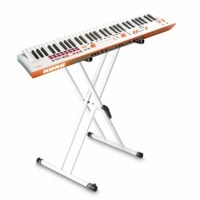 Korg Kross2 61 Key Music Workstation Grey Orange Neon with FREE Stand
