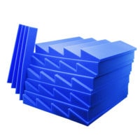 Acoustic Foam Wedge Blue - 100 Pack